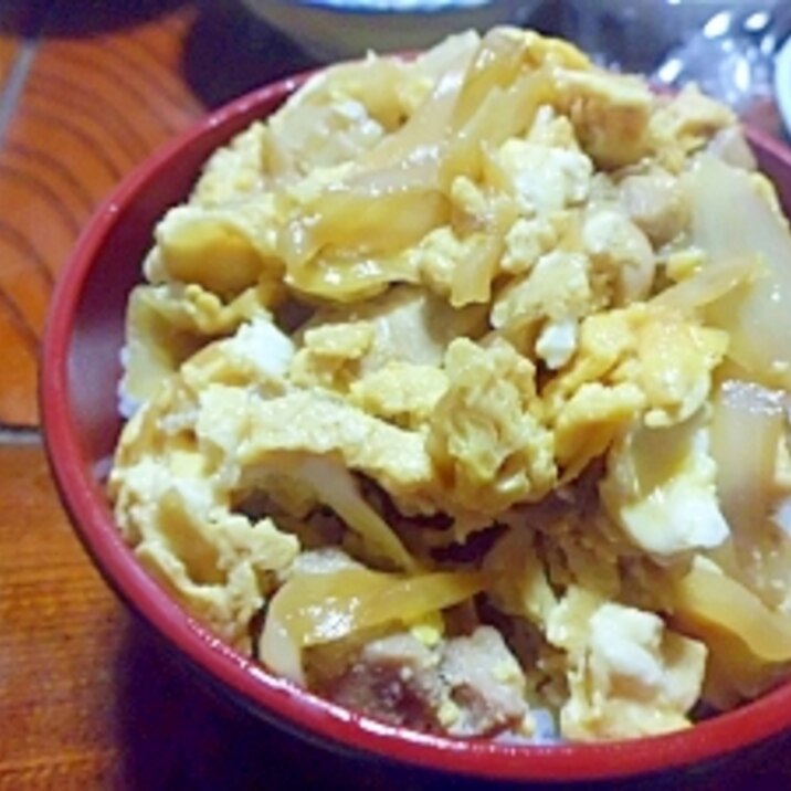 塩こうじで親子丼